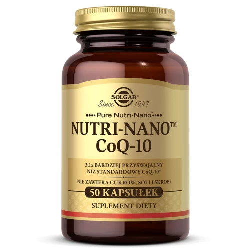 Solgar - Nutri-Nano CoQ-10 - 50 kapsułek